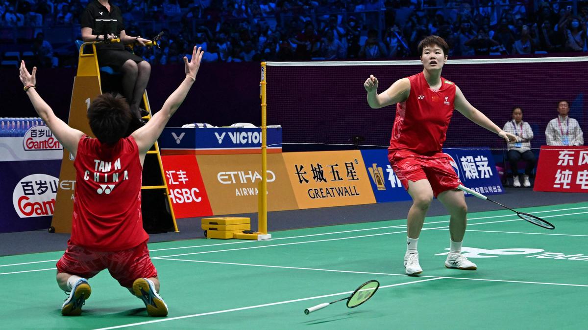China beats South Korea to clinch record-extending 14th Sudirman Cup title  