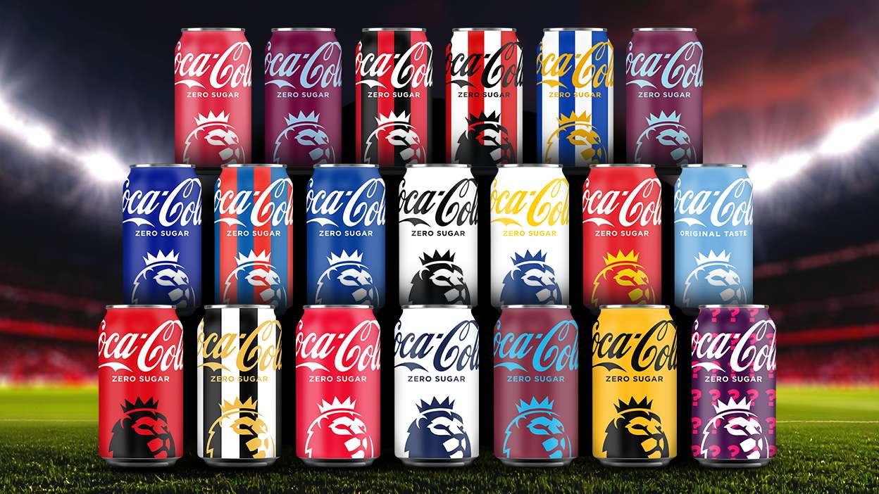 Coca-Cola becomes Premier League's official drink sponsor  