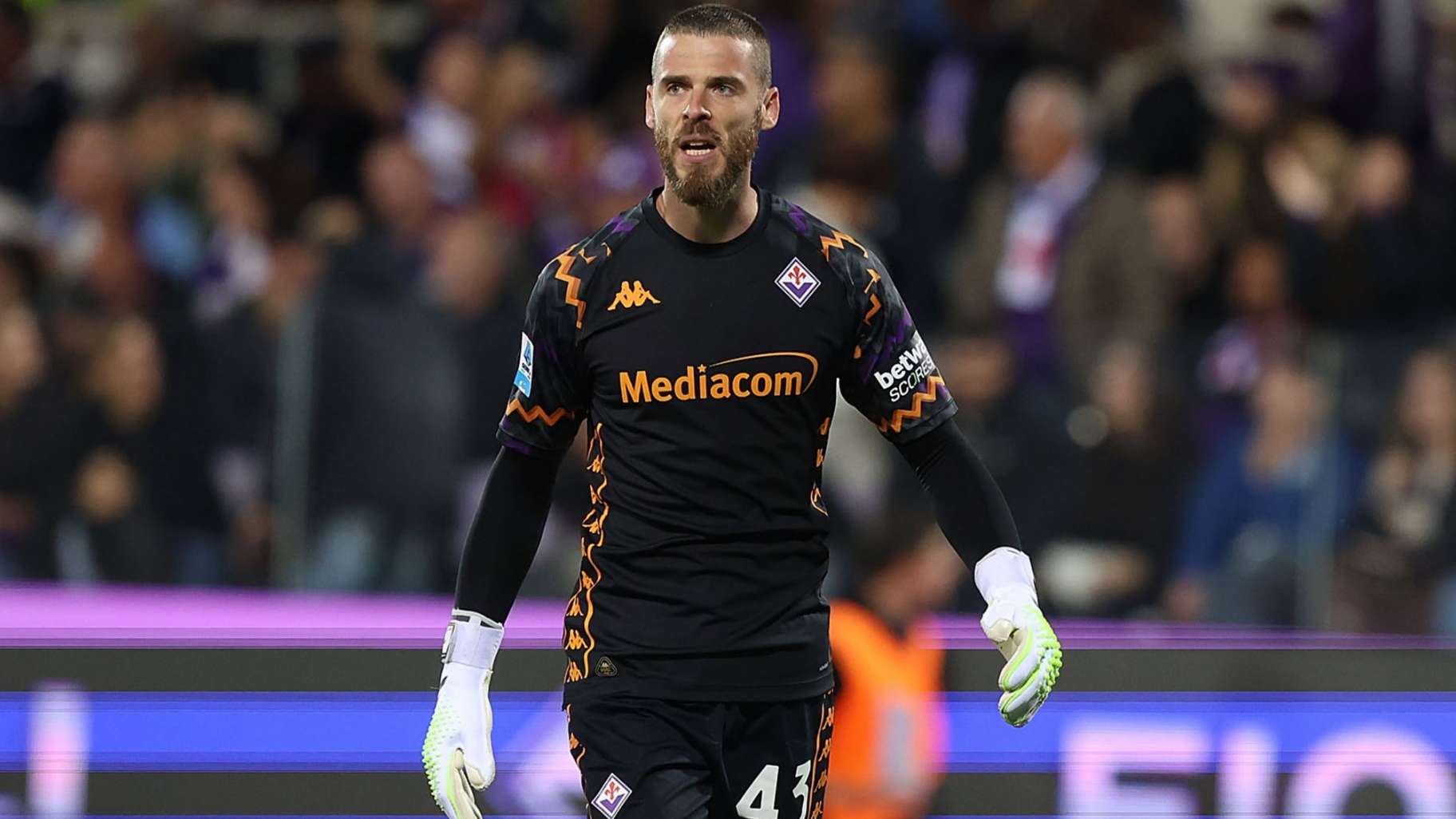 These are David De Gea's relatively modest wages at Fiorentina  