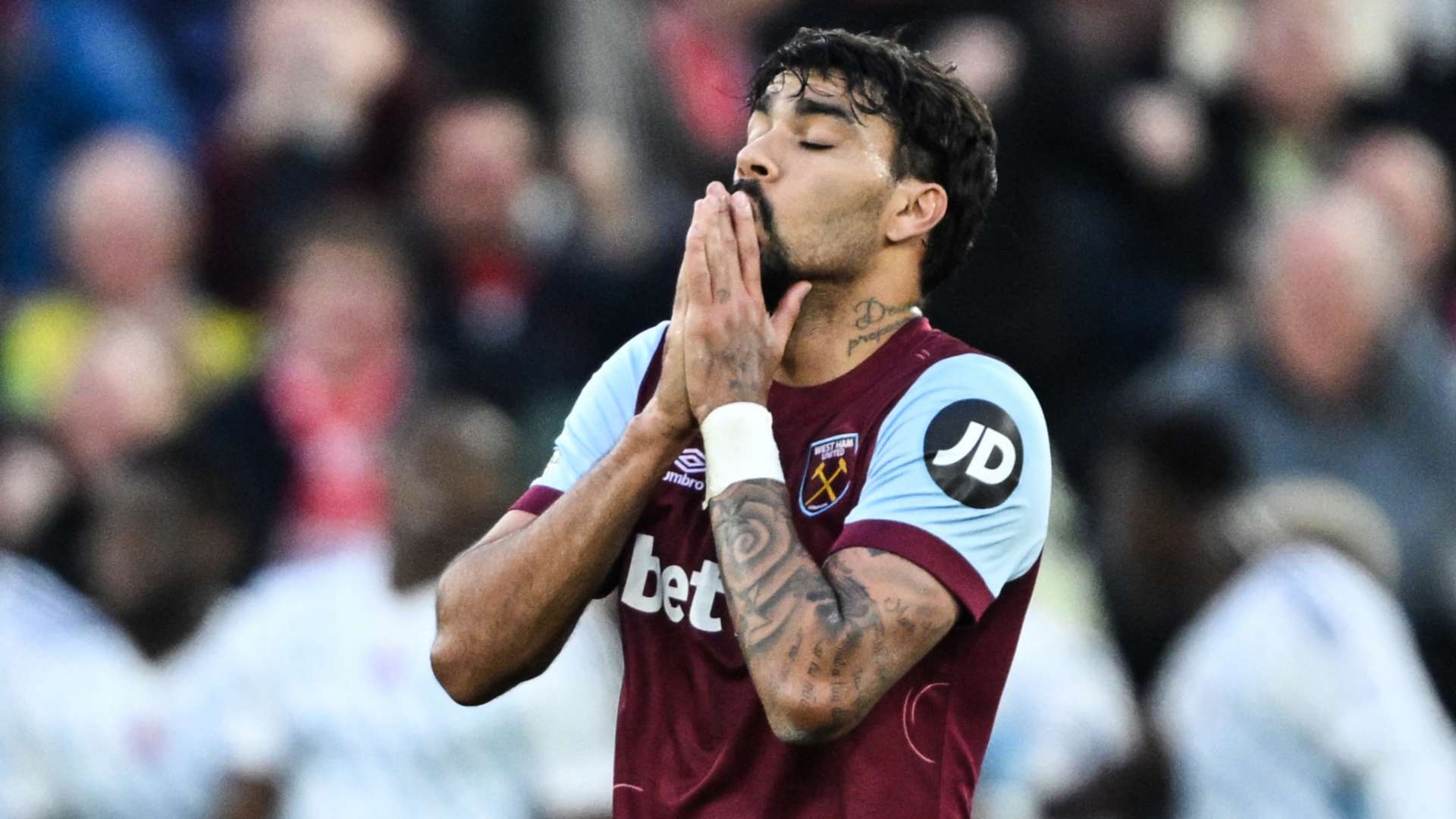 West Ham worried Paqueta 'not in fit state of mind' to play again this season  