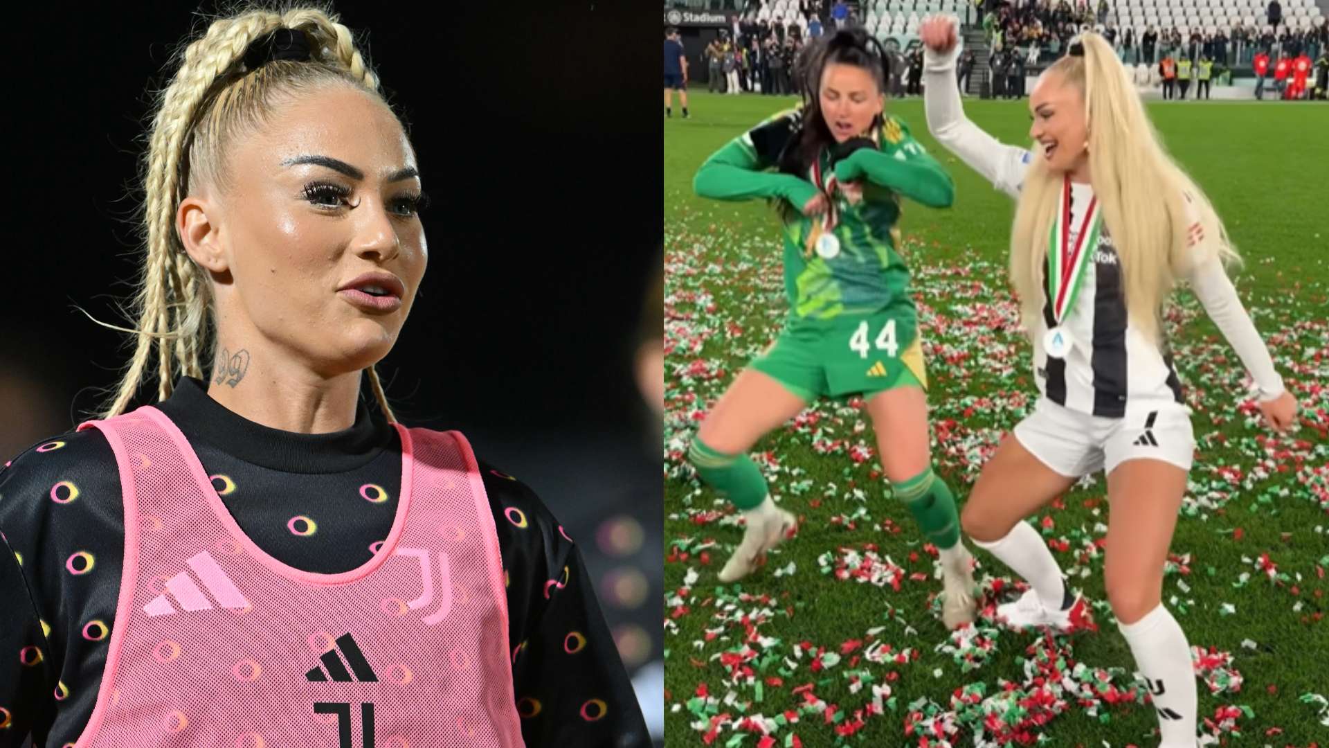 📽️ | Confetti dance! Title winner Lehmann throws shapes  