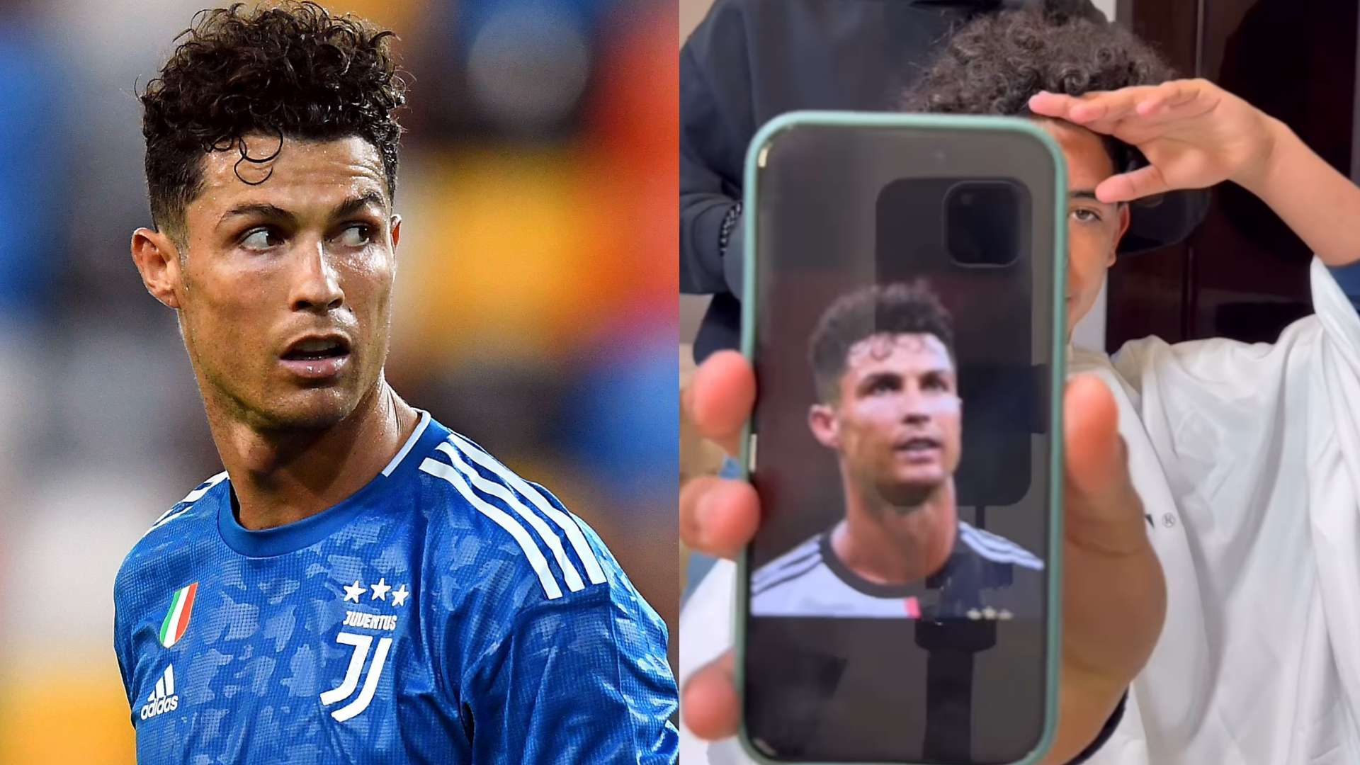 ‘Want hair like this guy!' - Ronaldo Jr requests iconic CR7 trim  