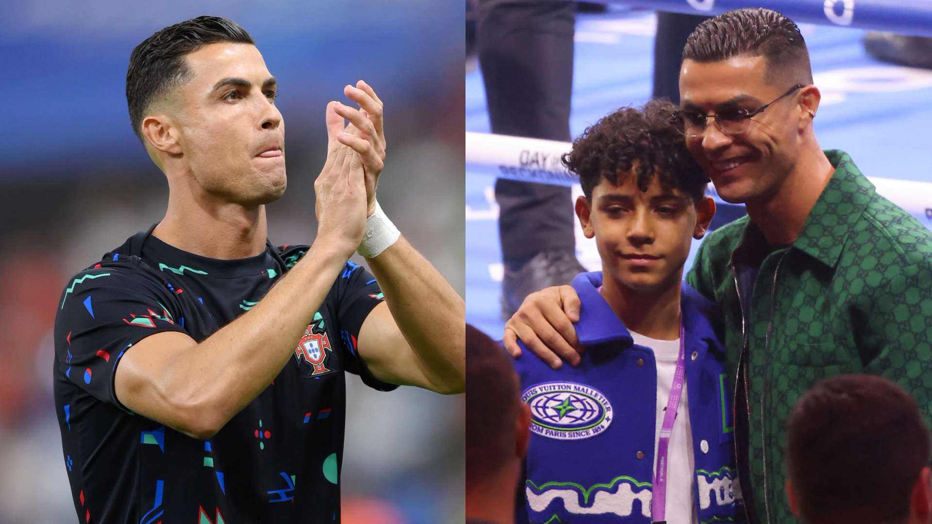 Ronaldo reveals his pride at son's maiden Portugal call-up  