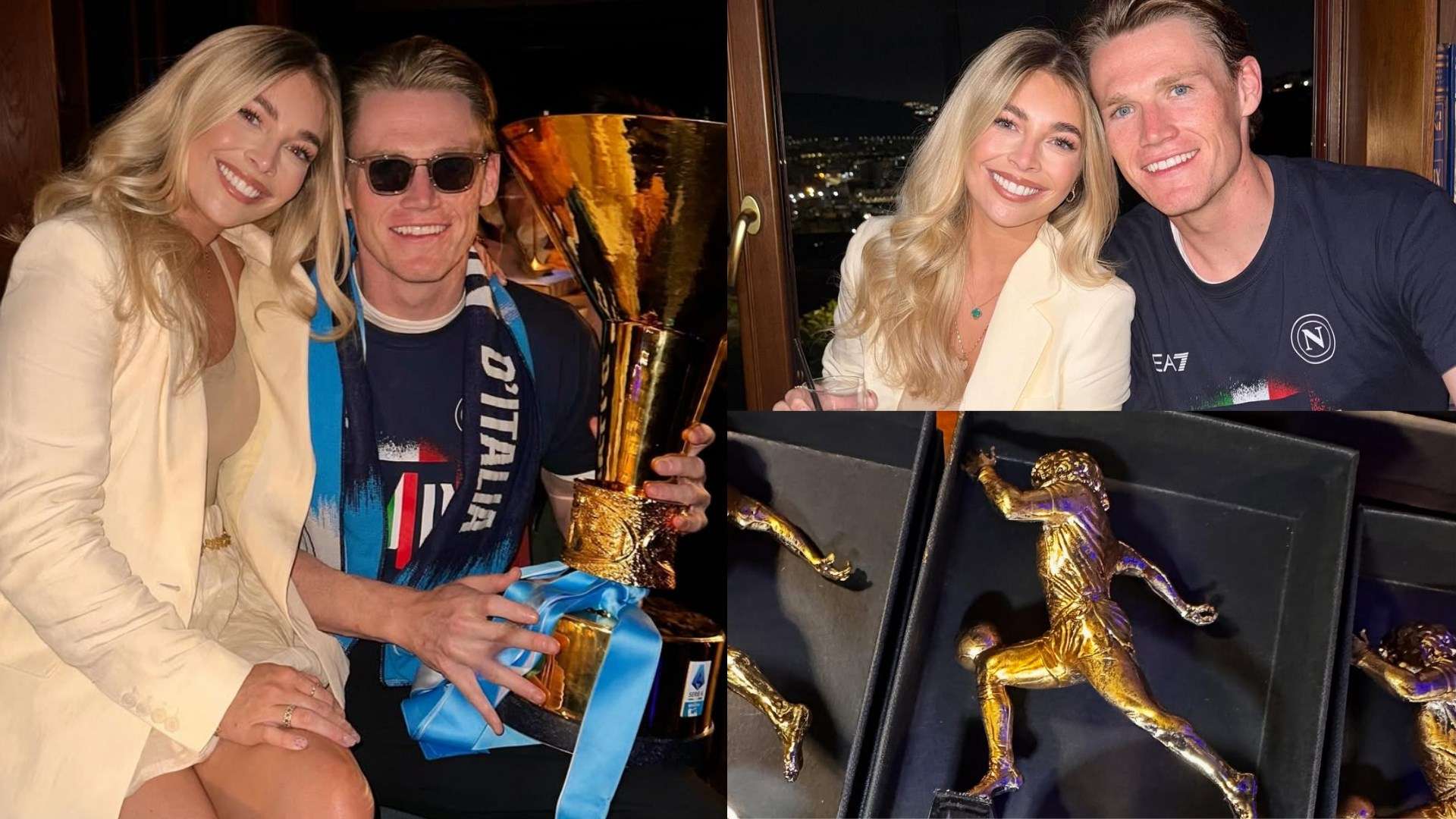McTominay's girlfriend shows off trophy his collection   McTominay's girlfriend shows off trophy his collection