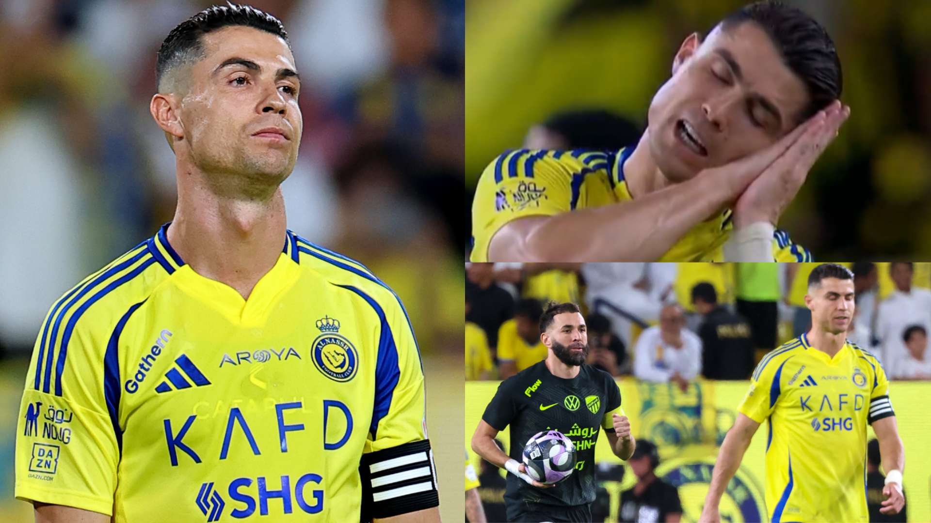📽️ | Ronaldo shows frustration at Al-Nassr with theatrical gesture  