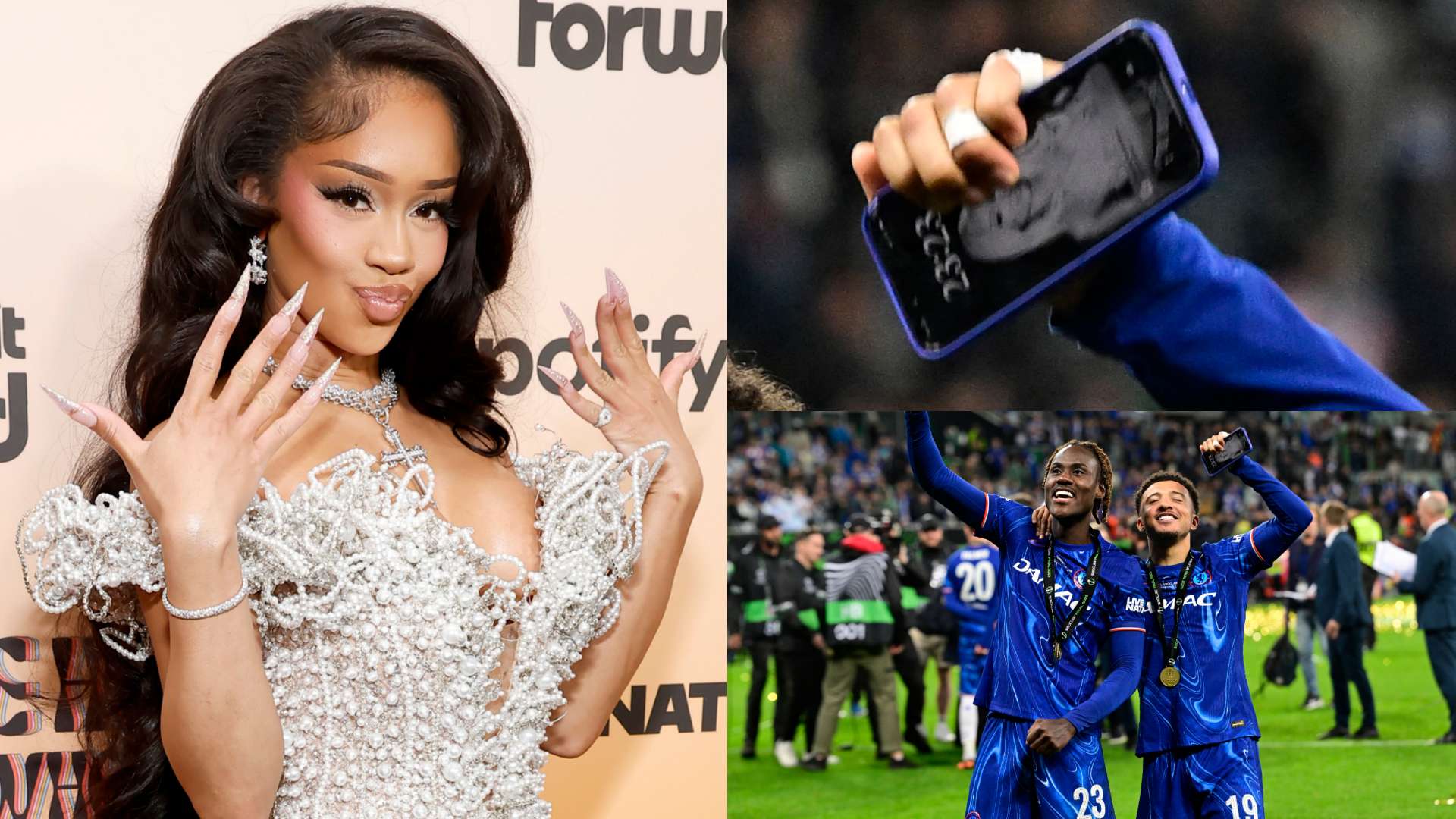 More than friends? Sancho drops another Saweetie romance hint   More than friends? Sancho drops another Saweetie romance hint