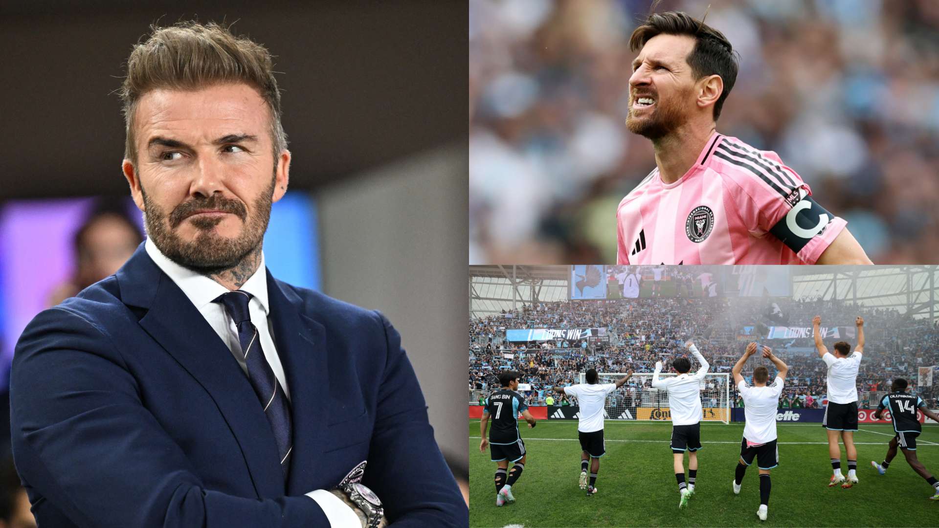 Beckham hits out at 'Pink Phony Club' jibe after Miami loss  