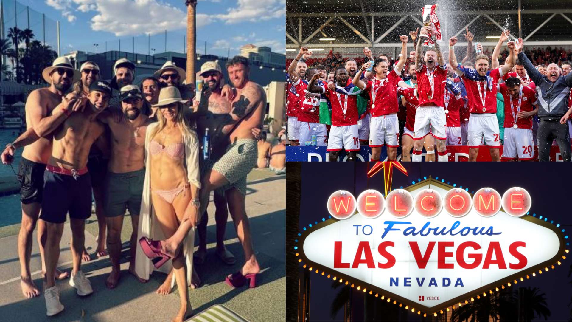 'Now get back to work!' - Olson jokes with Wrexham at Vegas party  