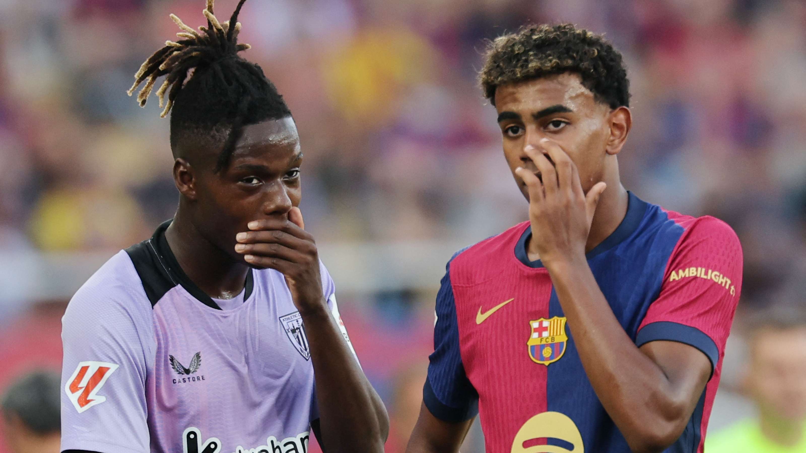 Yamal labelled a 'b*stard' by Spain team-mate Williams in surprise admission  