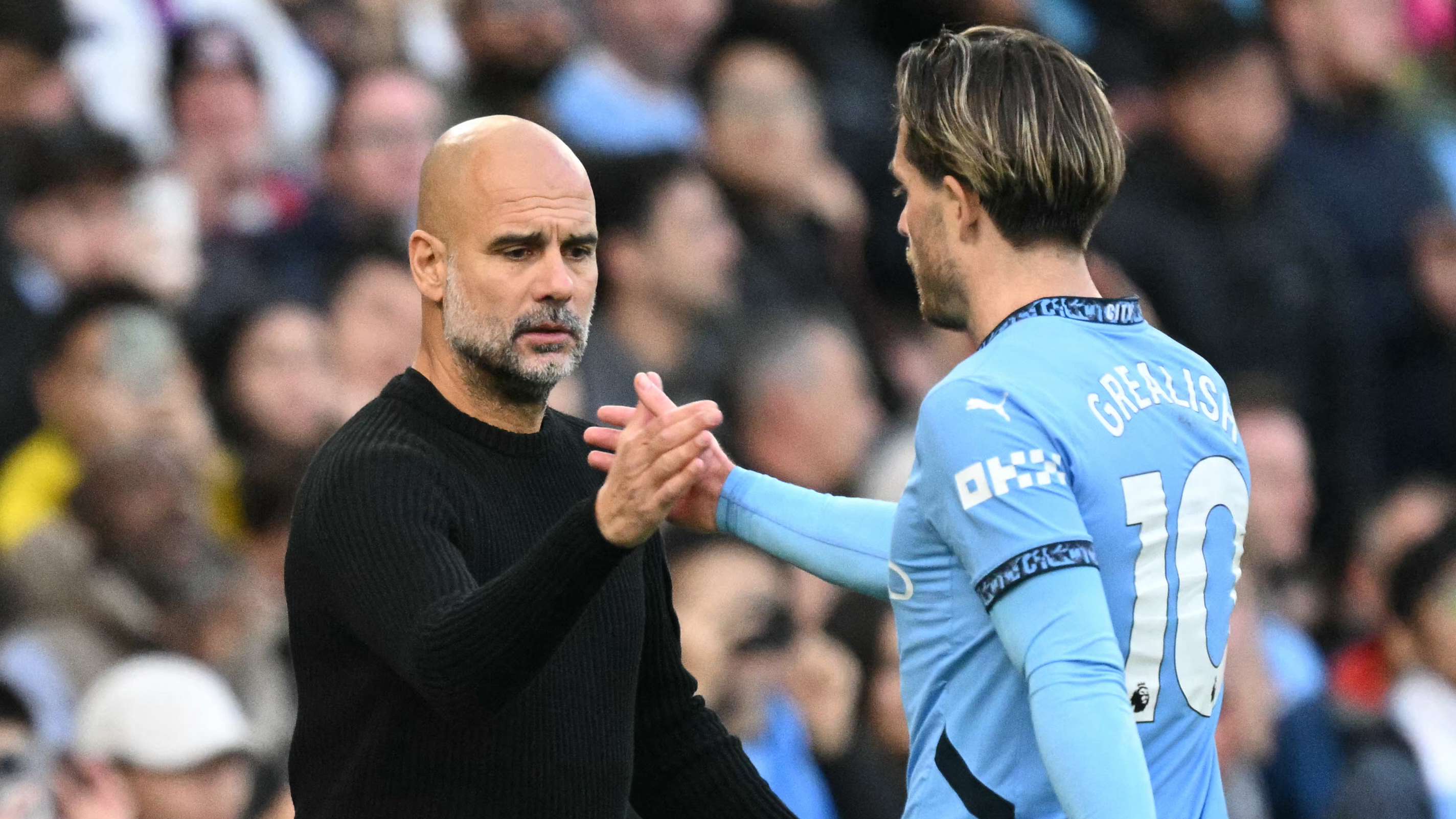 Pep suggests Grealish could leave City but denies feud  