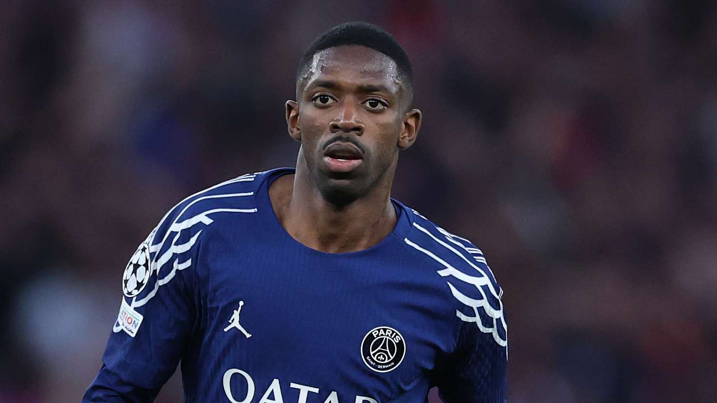 Hope for Arsenal? Injured Dembele misses training at PSG  