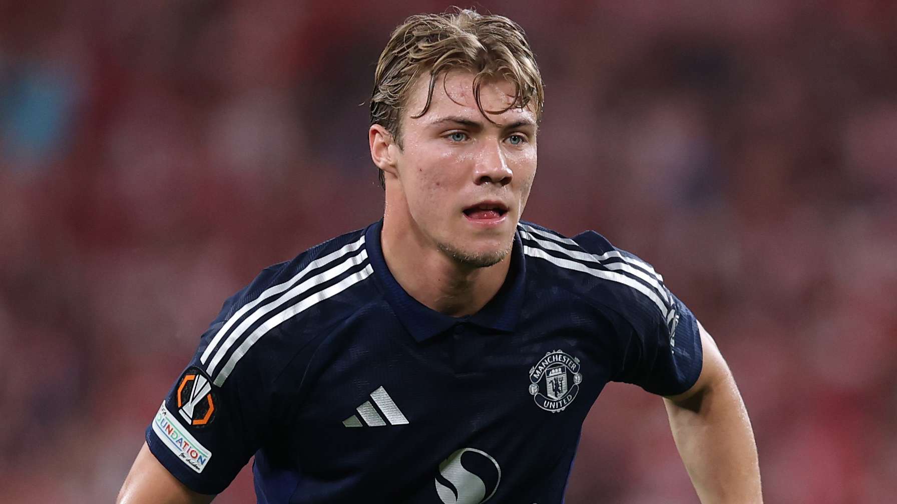 Amorim praises Hojlund for "best game" since his arrival at Man Utd  