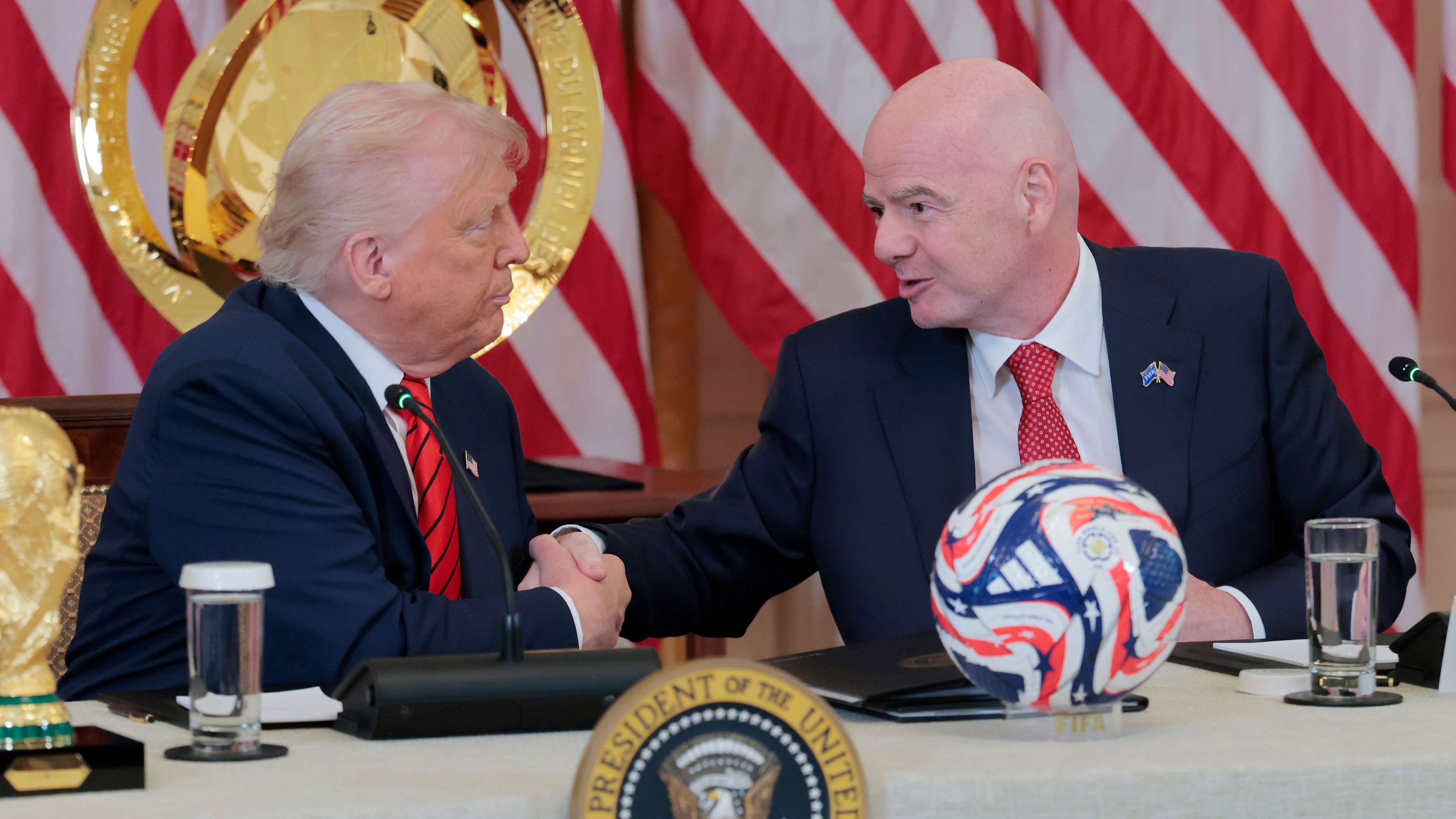 Infantino picks Trump as FIFA Council meeting is rescheduled  