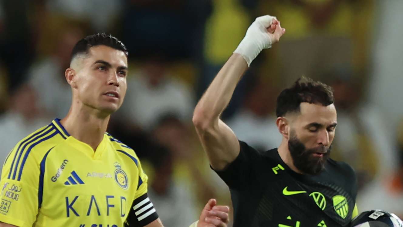Ronaldo snubbed! Benzema pips CR7 to Saudi Pro League award  