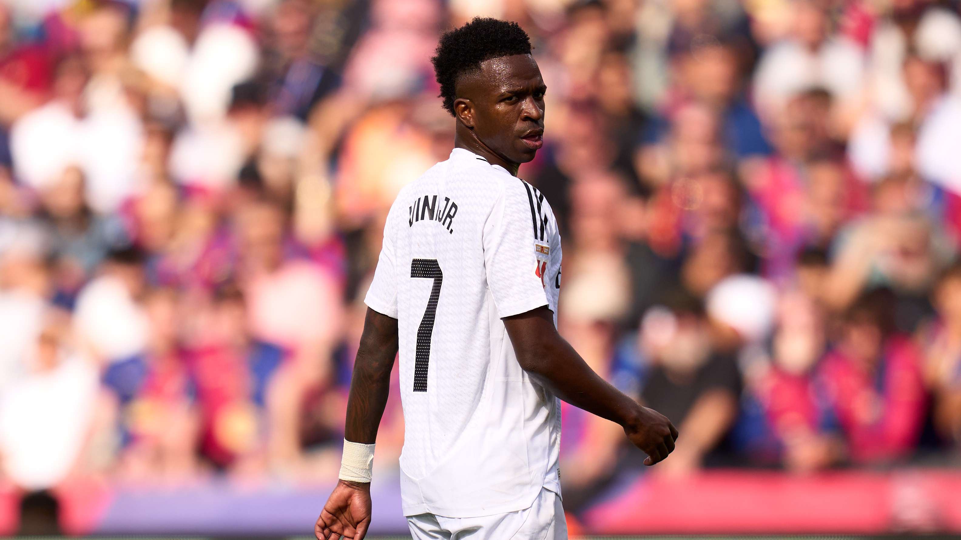 Five fans handed prison sentences for racist abuse of Vinicius Jr  