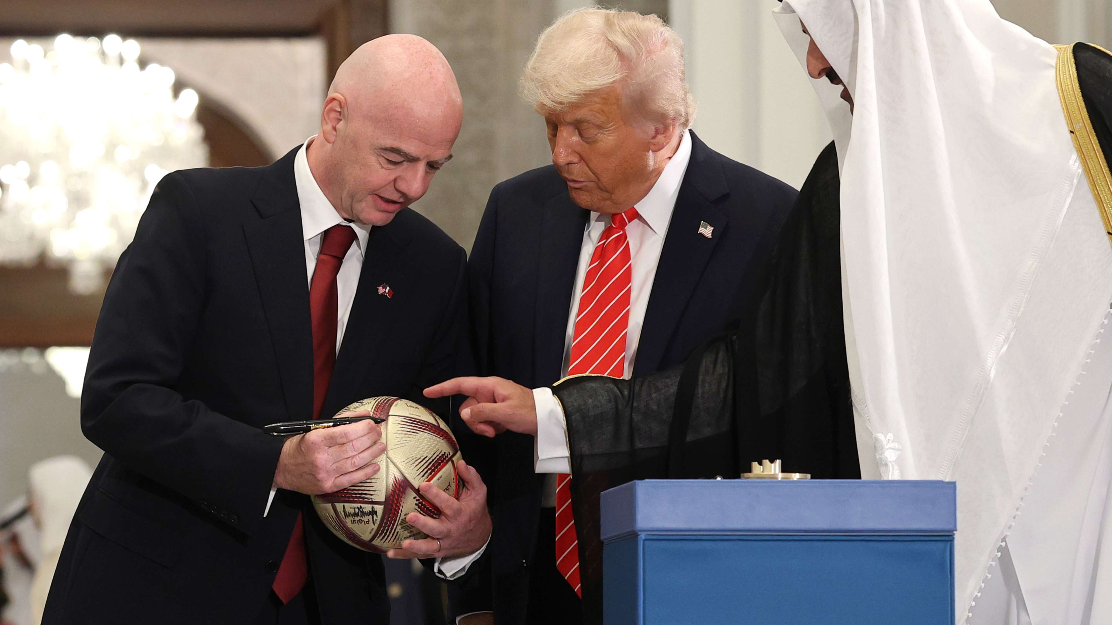 'World is welcome in America' - Infantino looks to reassure fans  