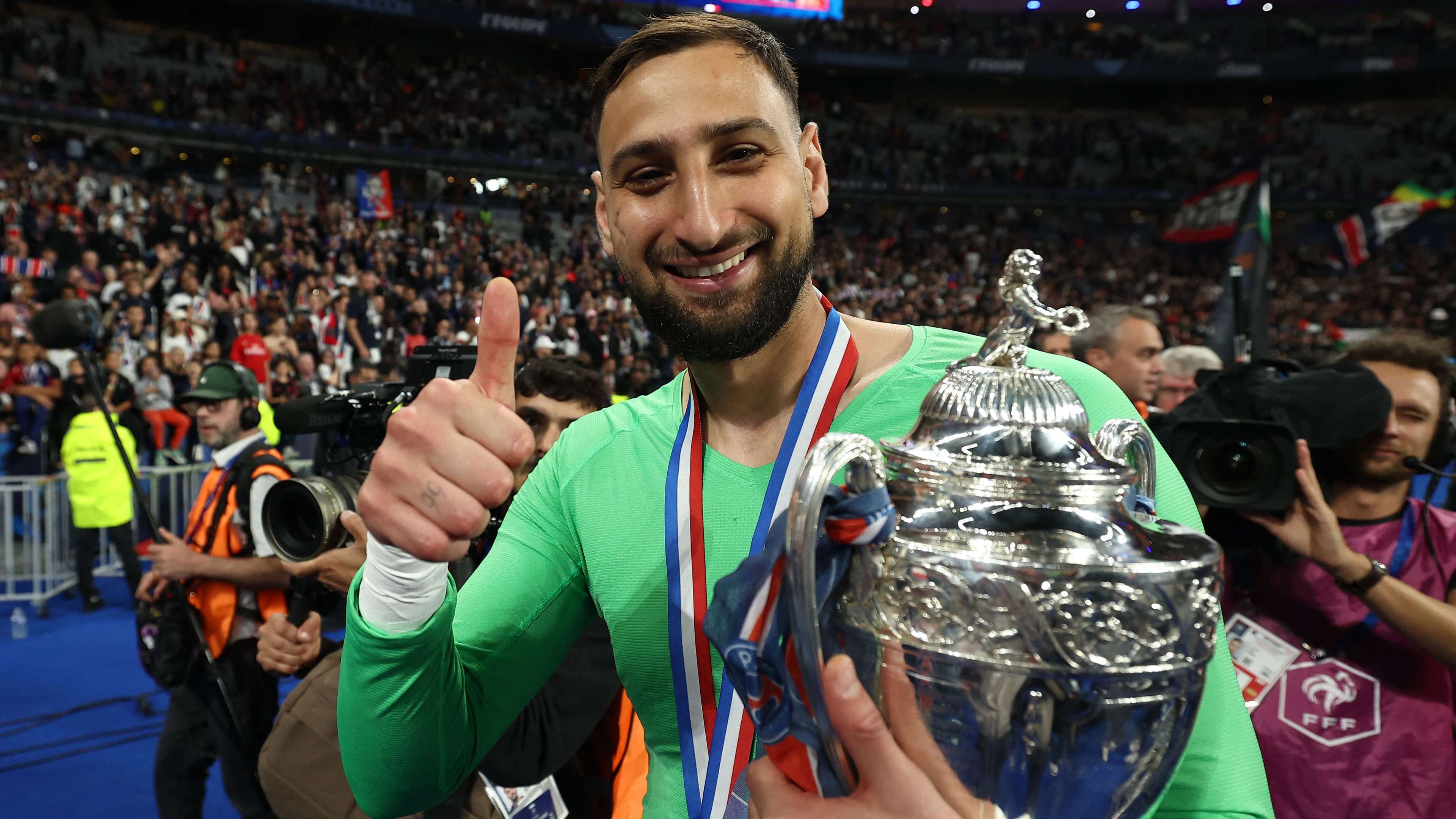 Donnarumma's agent 'not ruling out' PSG exit amid Inter links  