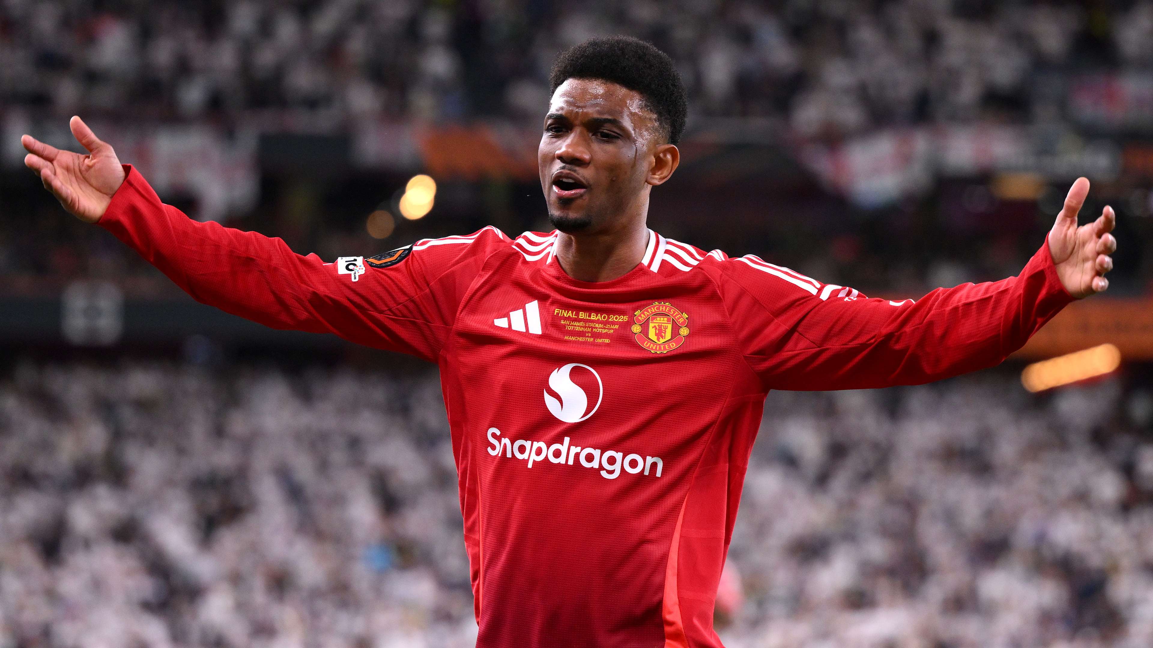 'I don't regret it' - Amad reveals why he showed fans middle finger  