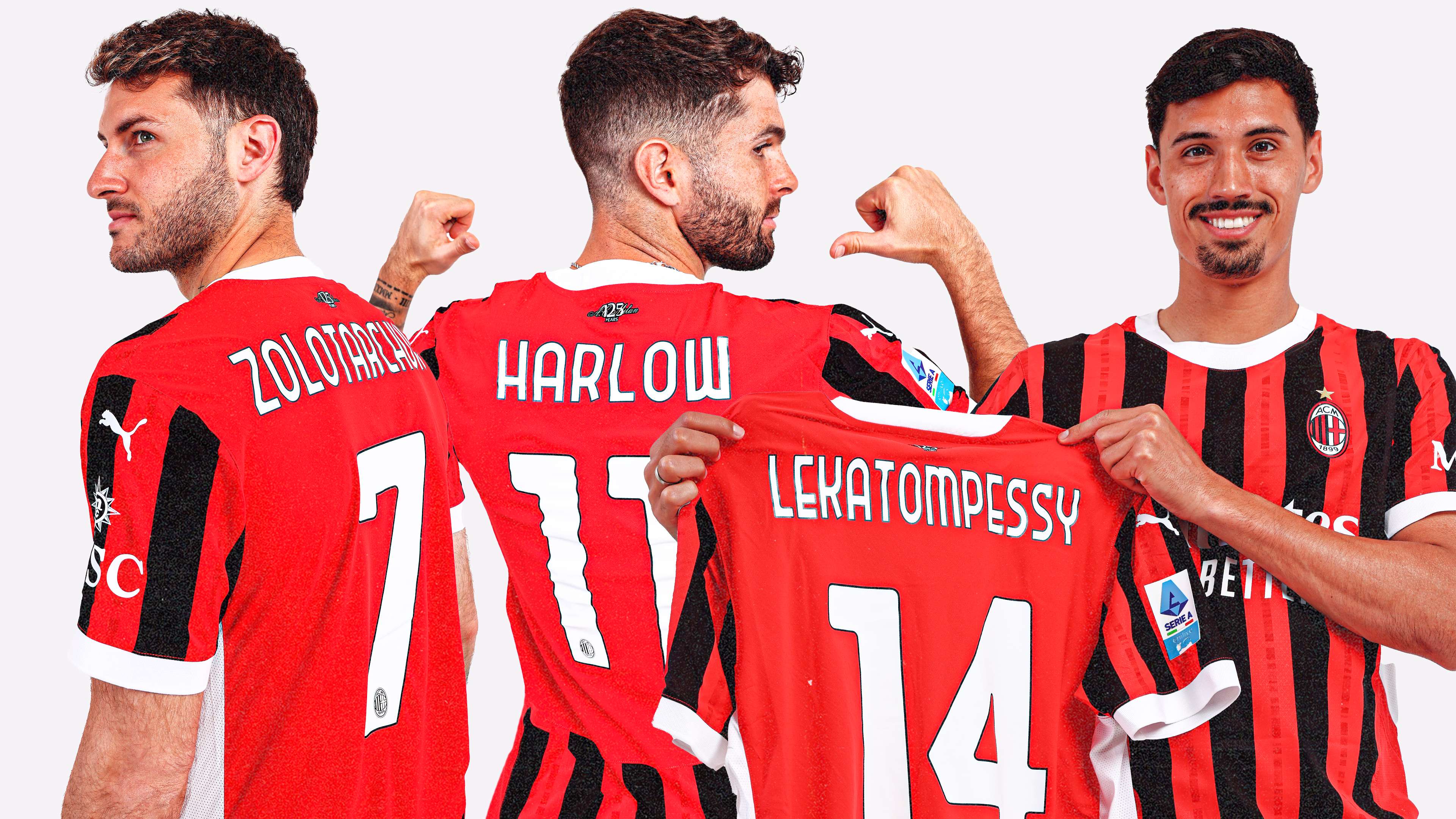 AC Milan players to wear mothers' surnames on their kits   AC Milan players to wear mothers' surnames on their kits