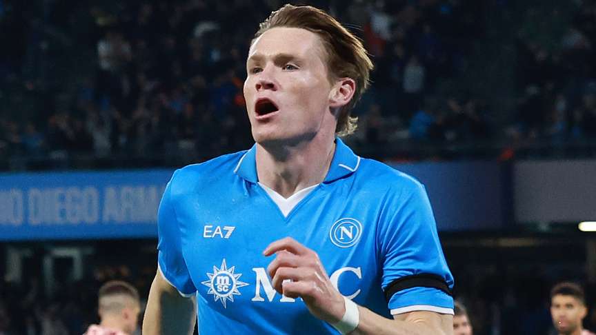 McTominay given Serie A MVP nomination amid stunning Napoli season  