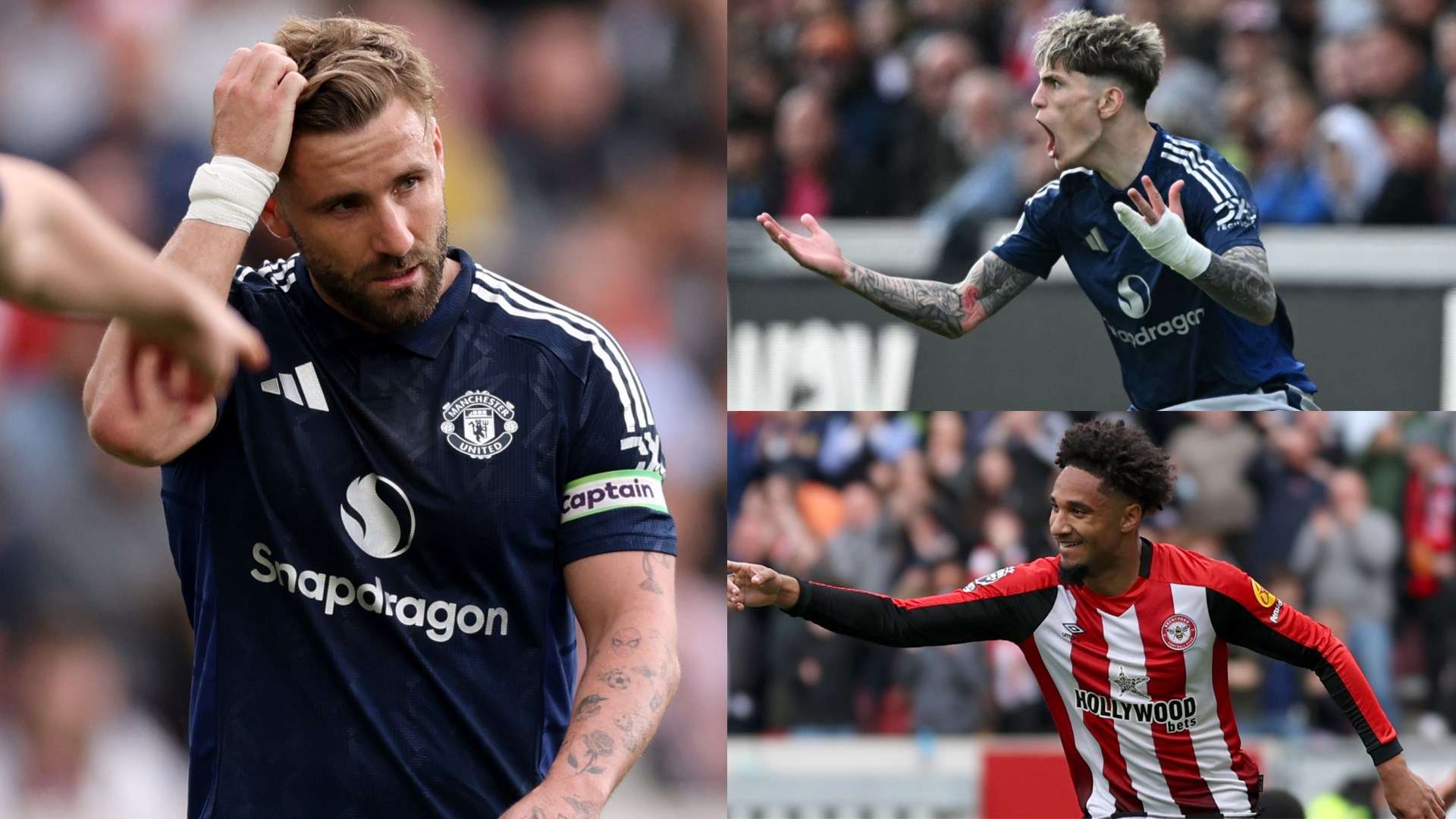 Shaw has a shocker as United back-ups lose at Brentford  