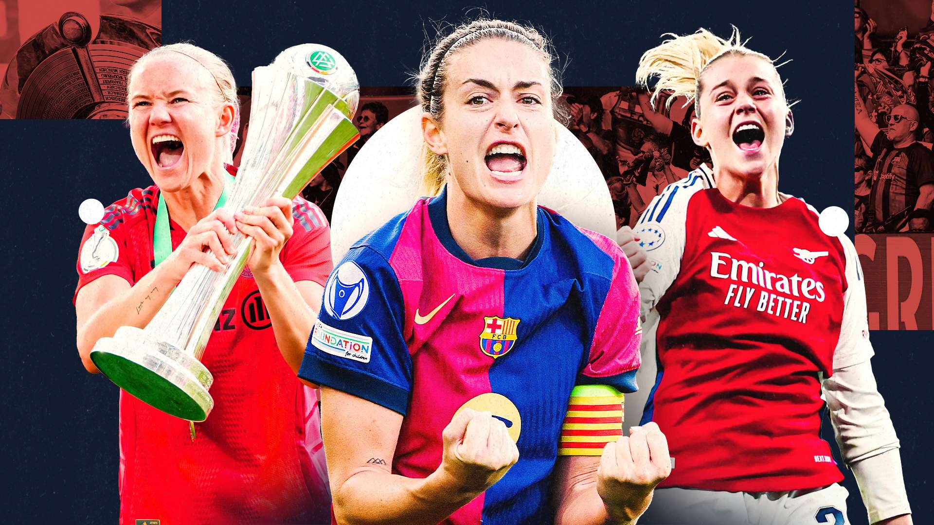 Top 20 women's players in Europe this season   Top 20 women's players in Europe this season