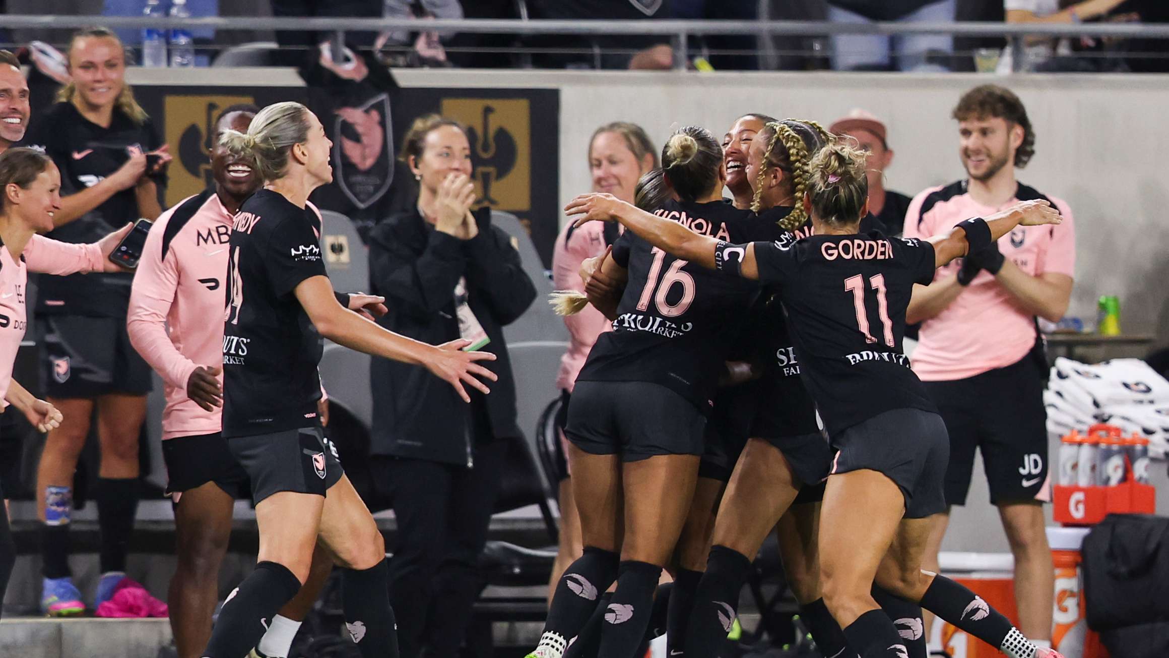 WATCH: Christen Press scores a banger for Angel City  