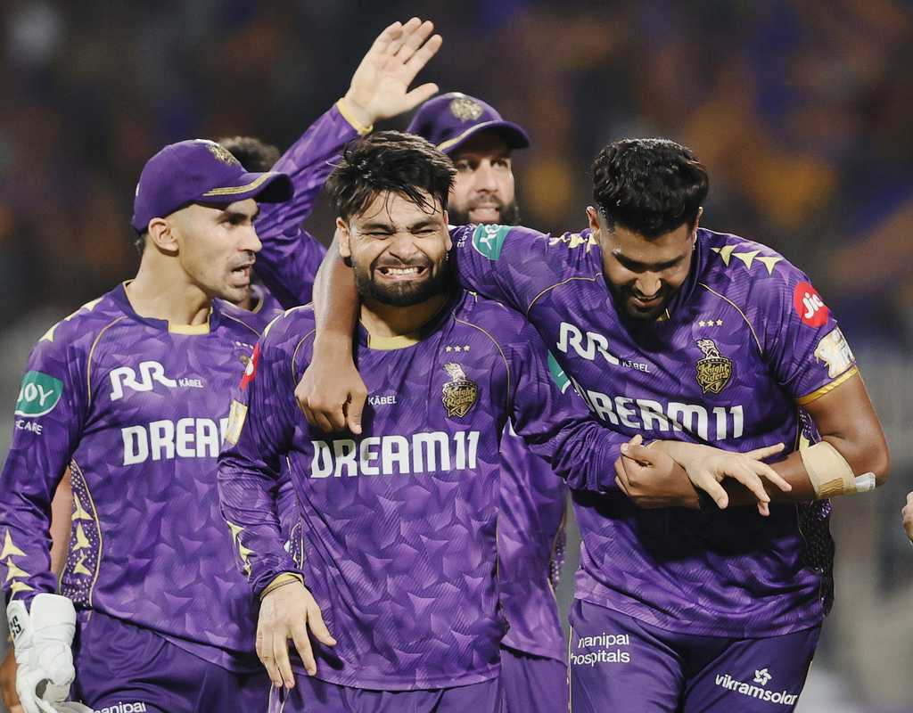 Riyan Parag's 95 in vain as KKR clinch thrilling one-run win  