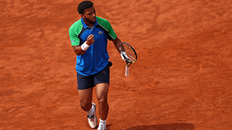 Novak Djokovic trades his racquet for a bicycle and takes a nighttime ride around Paris  