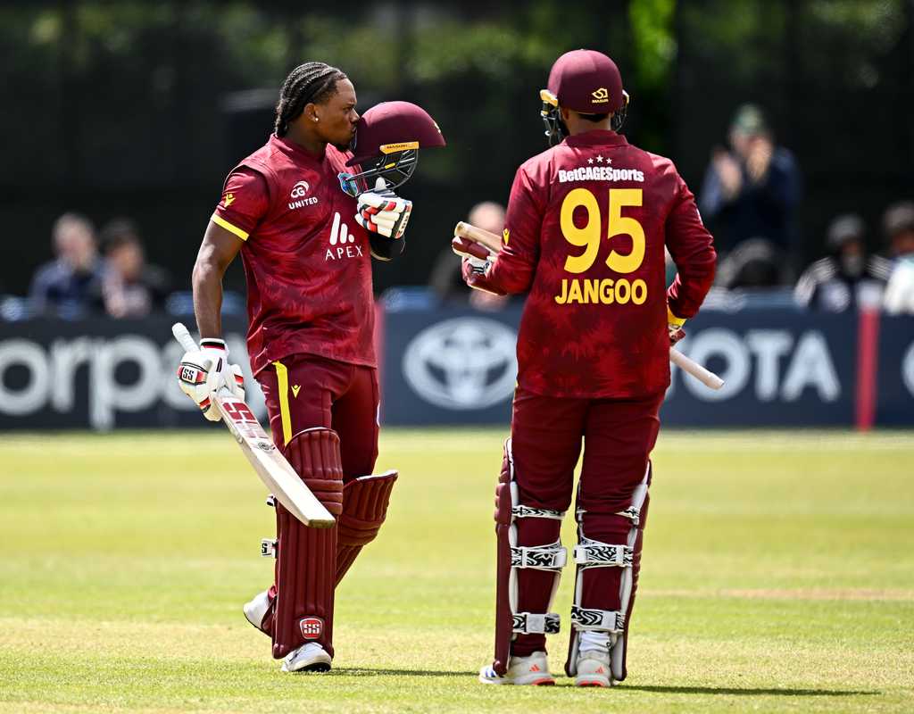 Keacy Carty blasts 170 to help West Indies level series  