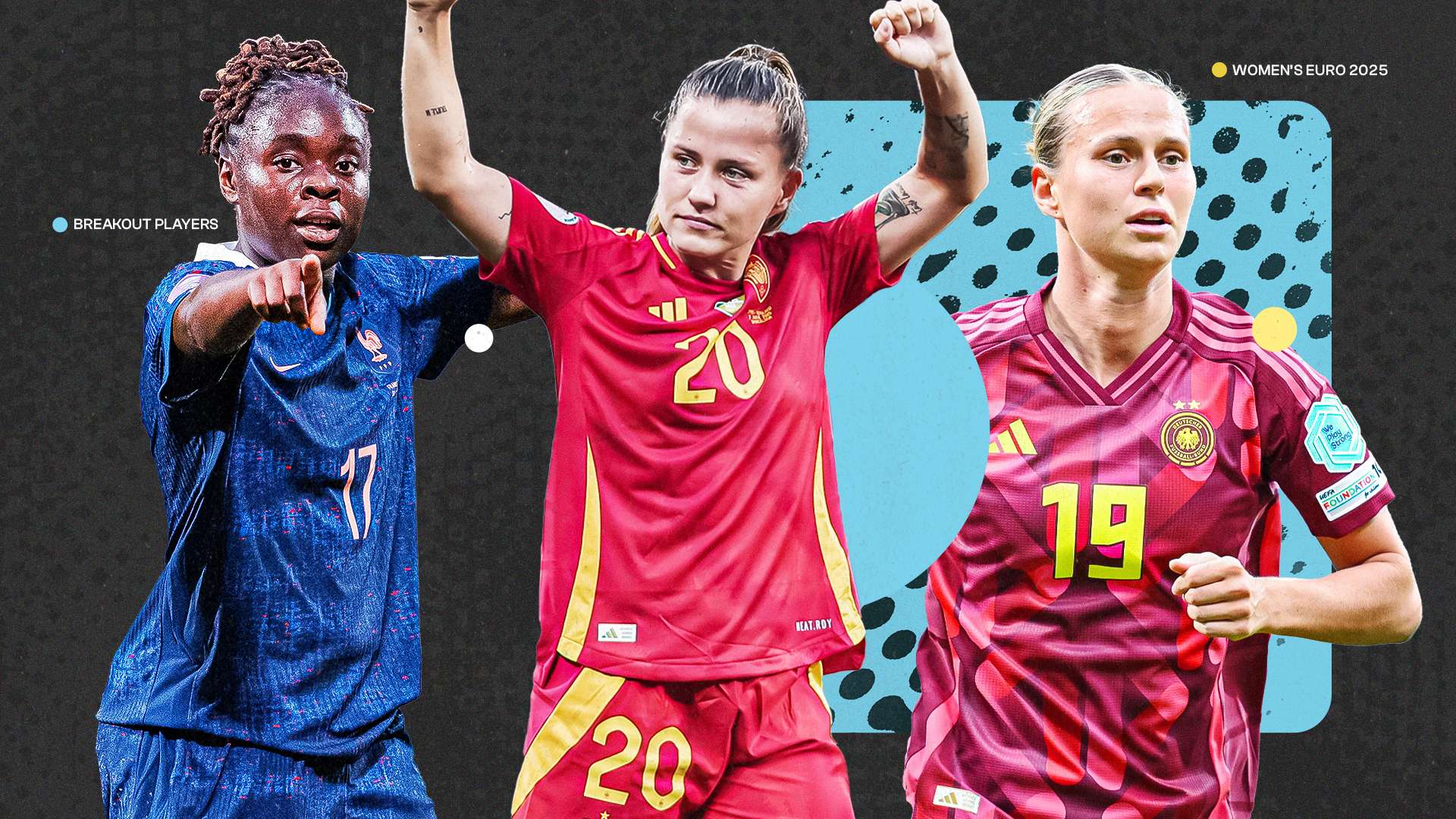 Seven potential breakout stars to watch at Euro 2025  