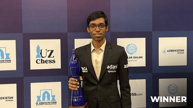 Praggnanandhaa Hits Back To Win UzChess Cup After Losing 'Game Of The Year'  