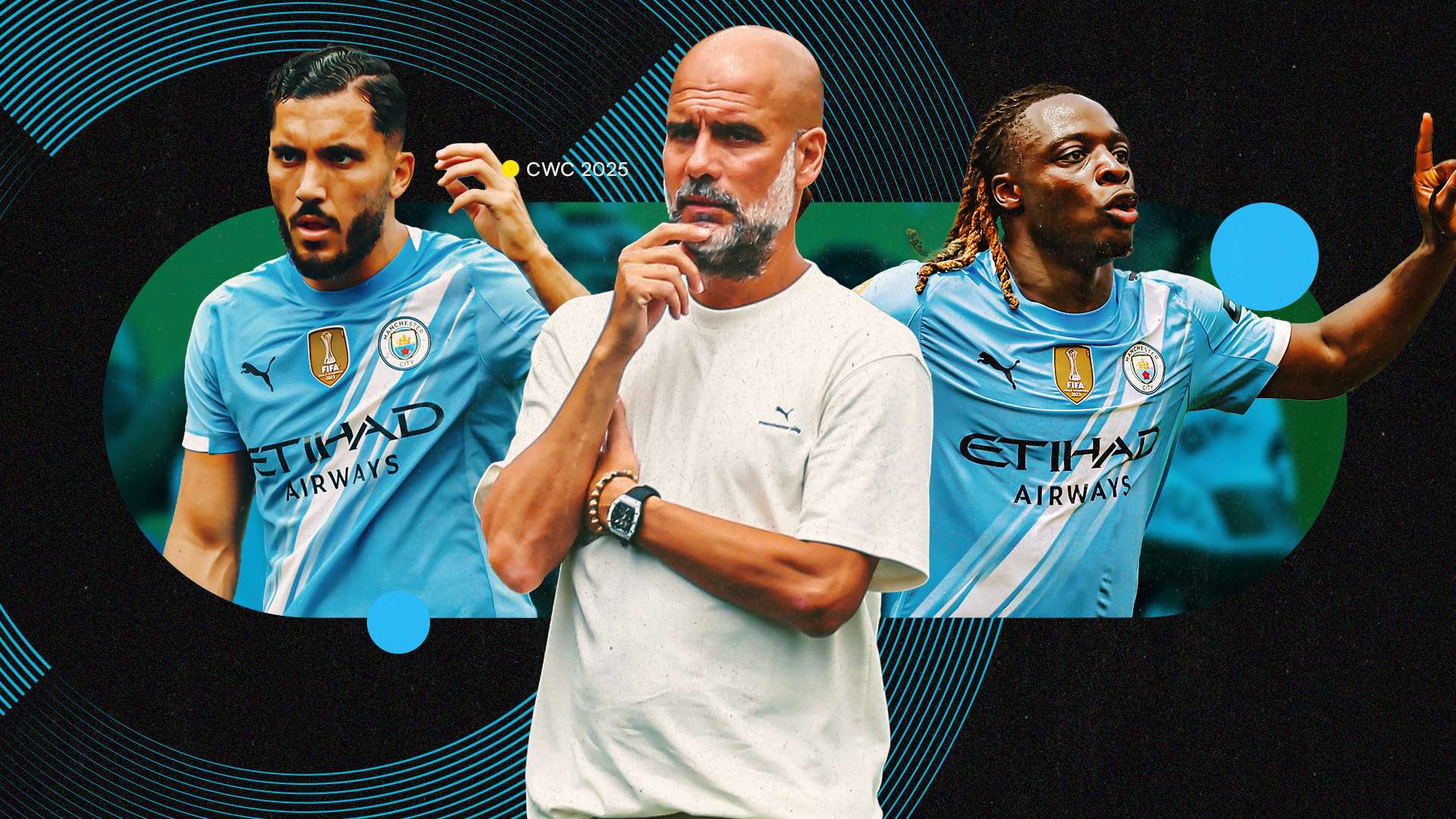 Pep's puzzle: How do City's ferocious forwards all fit in?  