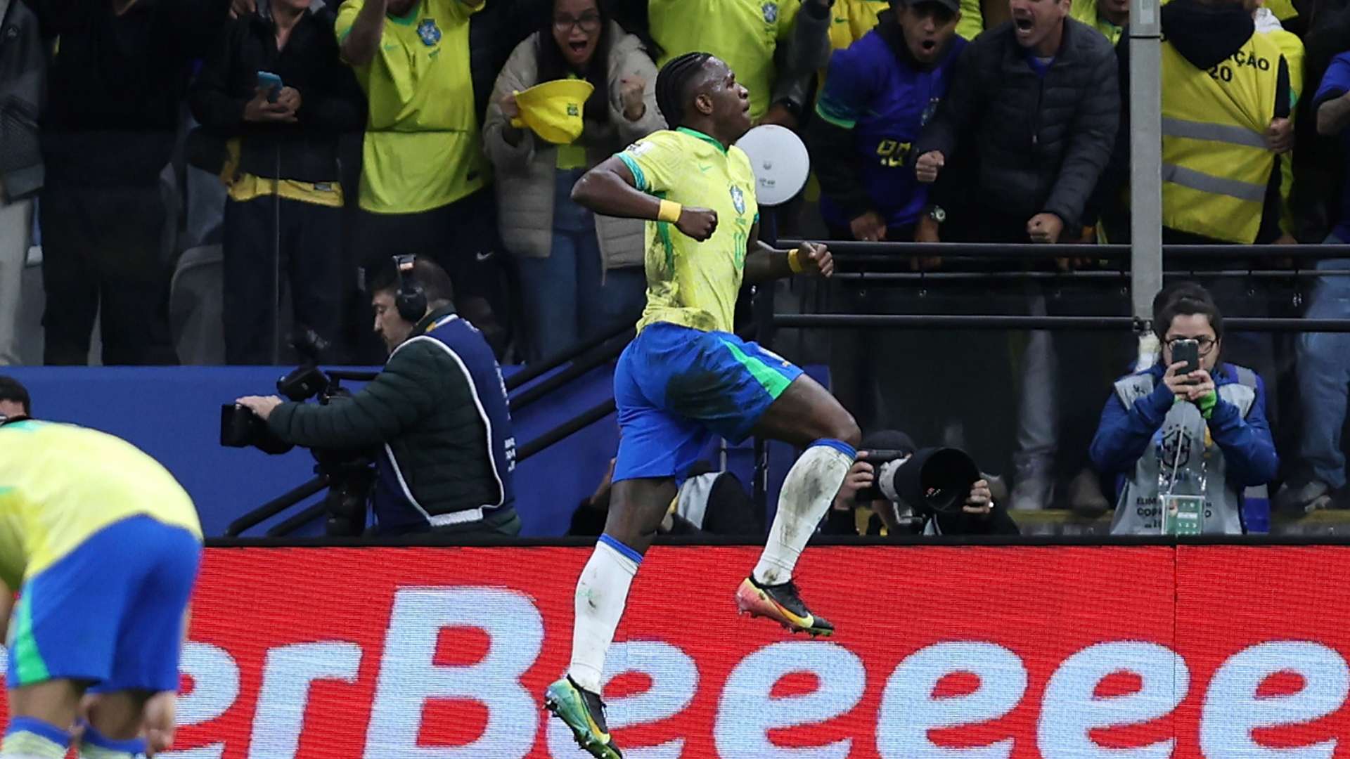 Vini Jr. finds his Selecao swagger as Brazil book WC spot   Vini Jr. finds his Selecao swagger as Brazil book WC spot