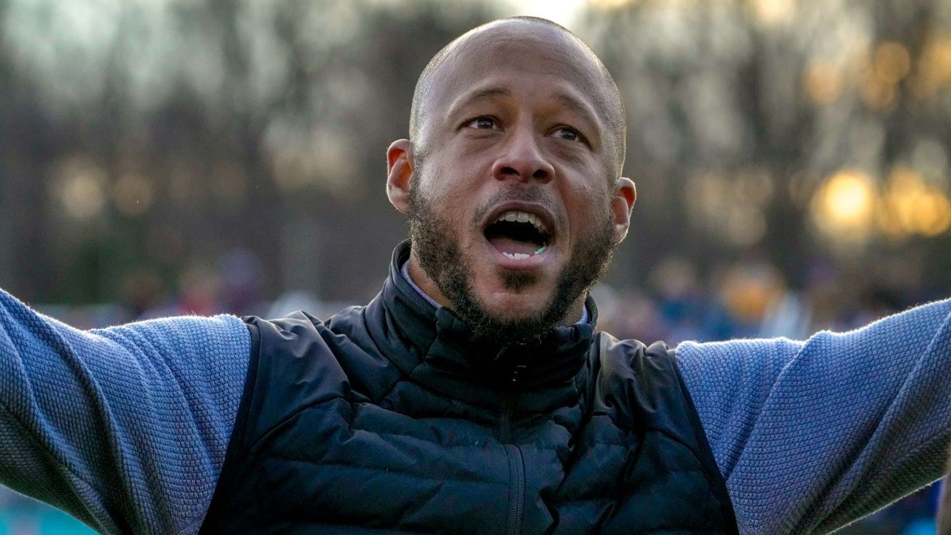 Rhode Island's Smith watches from stadium roof after ejection  
