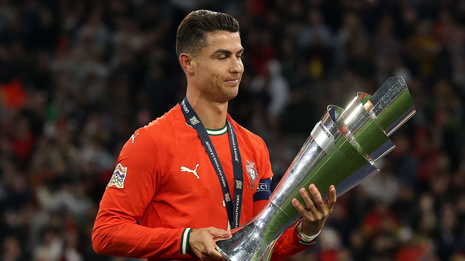 Portugal boss hails 'unique' Ronaldo after Nations League triumph   Portugal boss hails 'unique' Ronaldo after Nations League triumph