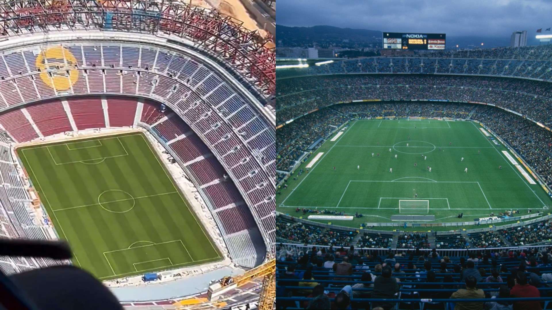 📽️ | New Camp Nou footage leaves fans baffled over lack of change  
