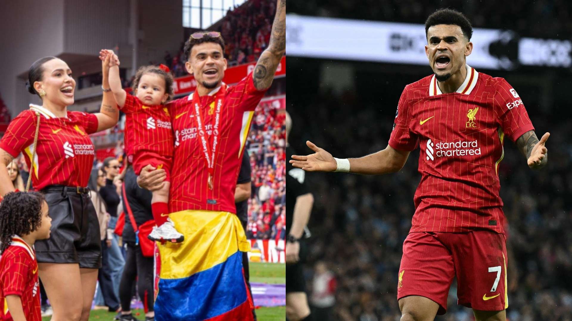 Diaz's fiancée sends Liverpool fans into transfer panic  