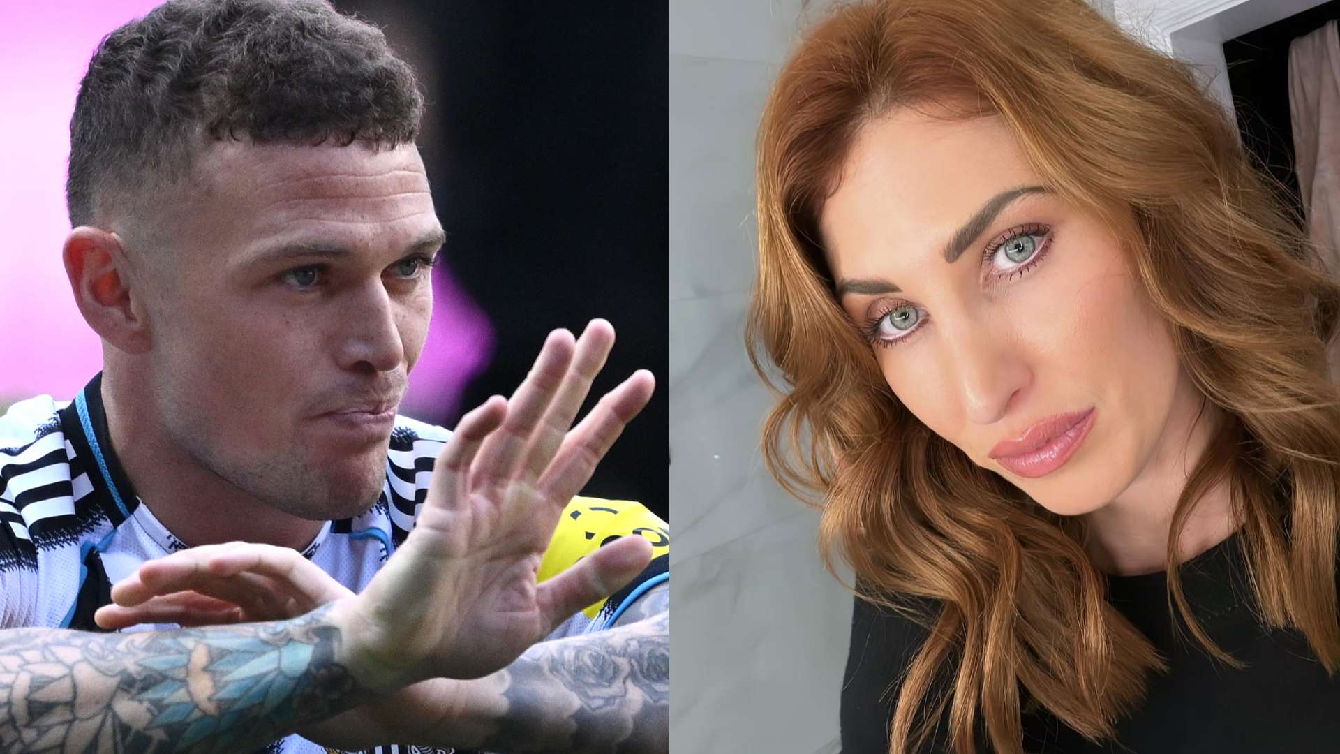Trippier 'parties with two blondes' as wife seeks legal advice  