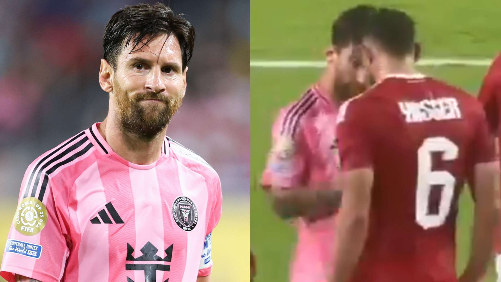 🎥 | Lucky escape? Messi appears to headbutt Club World Cup rival  