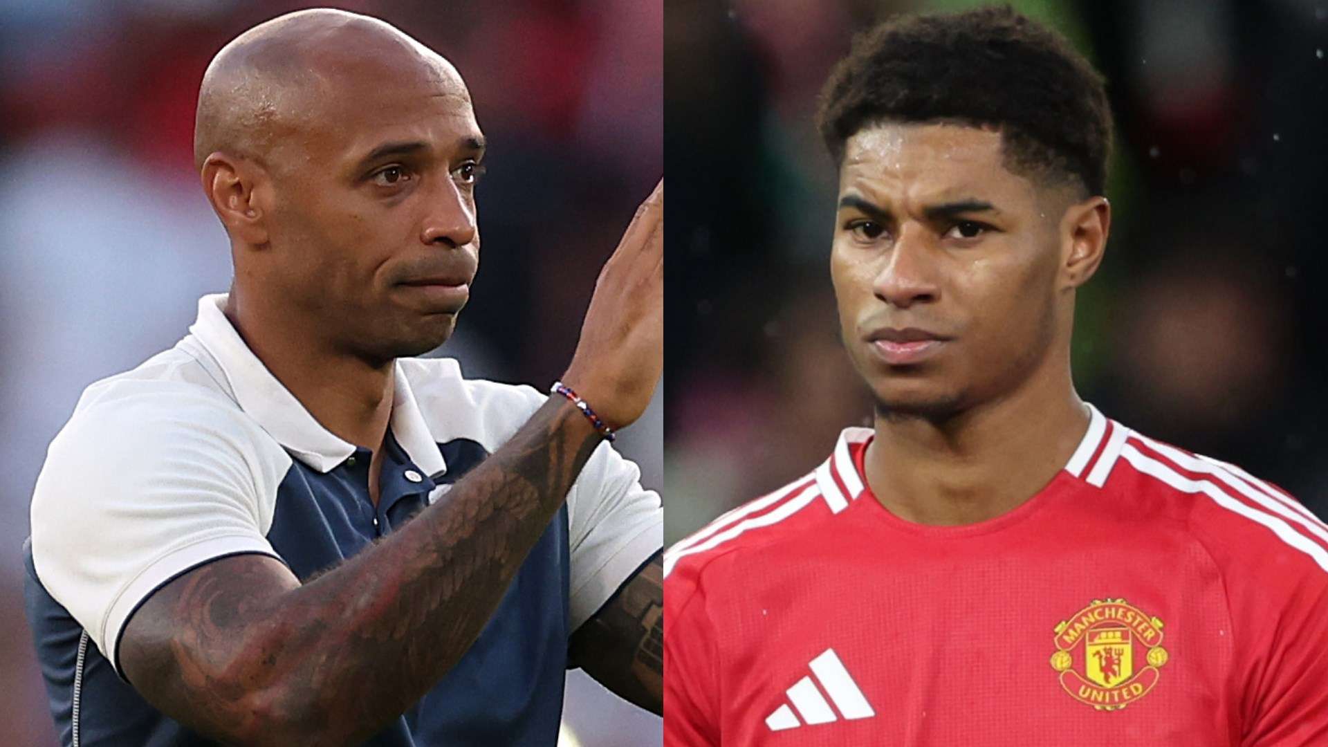 Rashford compares himself to Arsenal legend Henry  