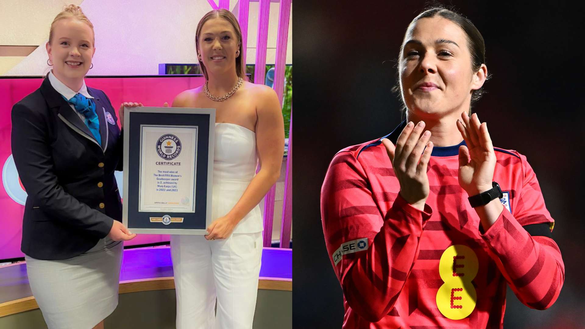 How long will Earps hold honour? Official World Records entry  