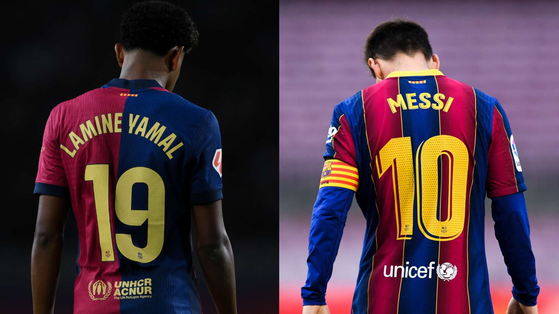Yamal addresses 'pressure' of inheriting Messi's No.10 shirt  