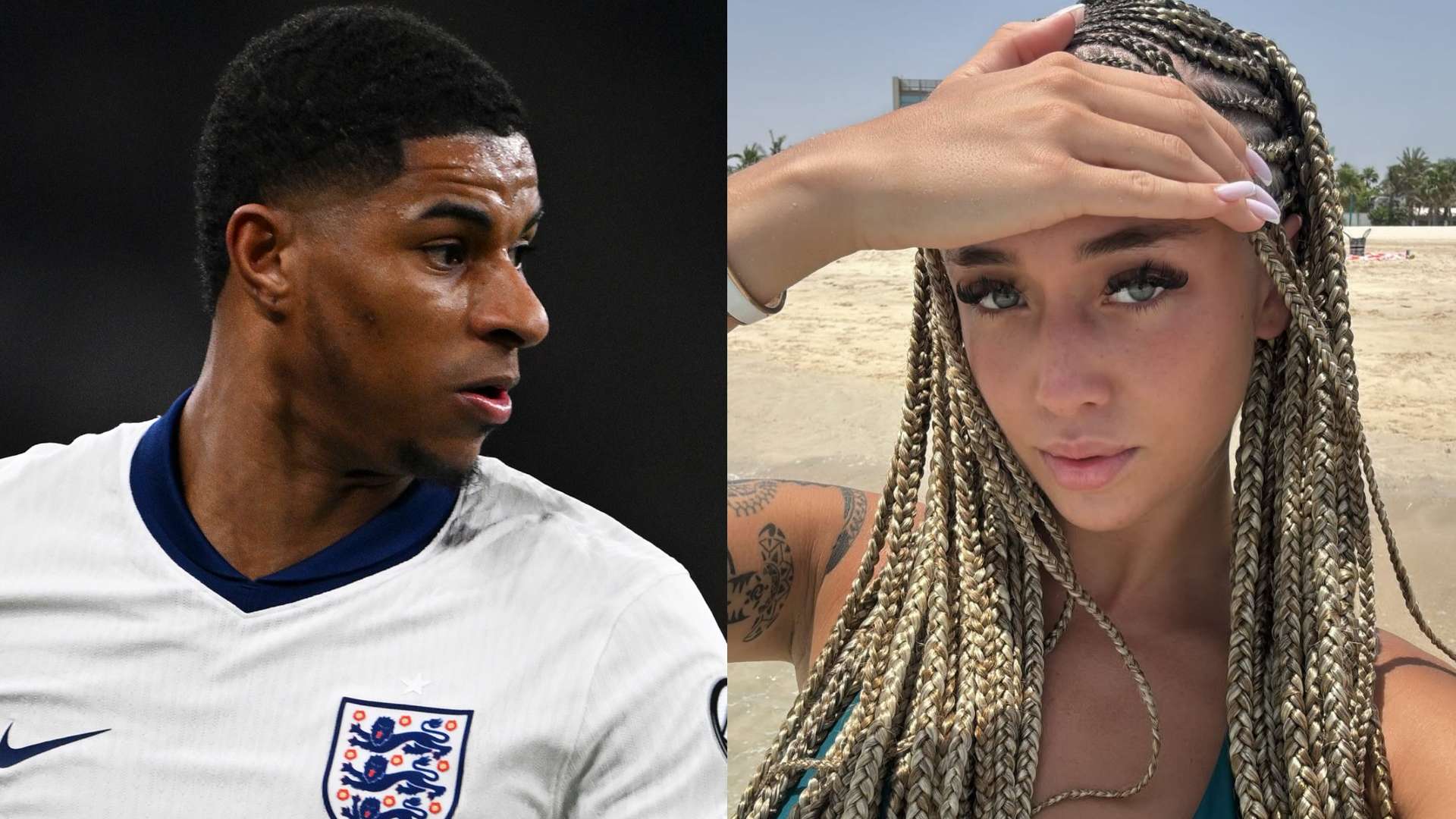 Rashford 'grows close' to Swedish padel star on luxury holiday  