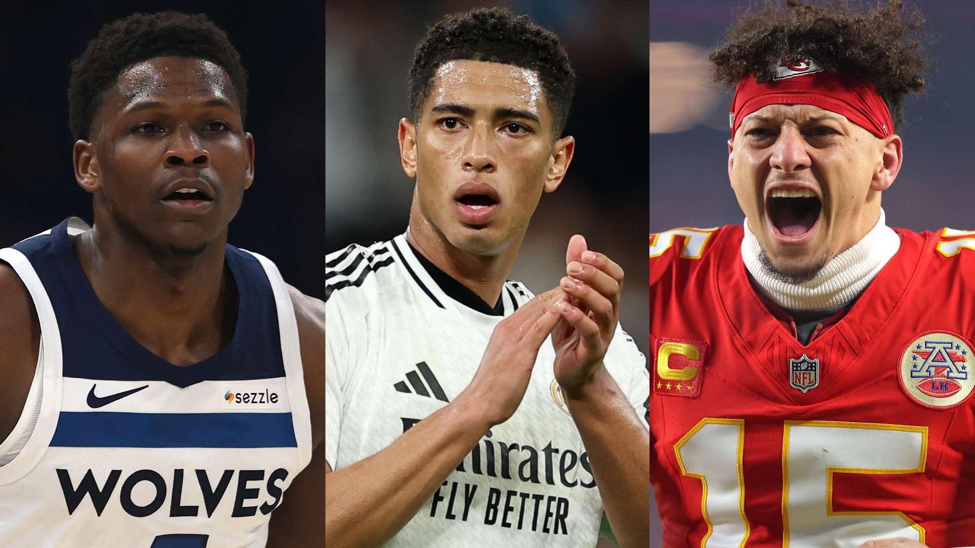 Edwards & Mahomes on Bellingham's list of favourite U.S. stars  