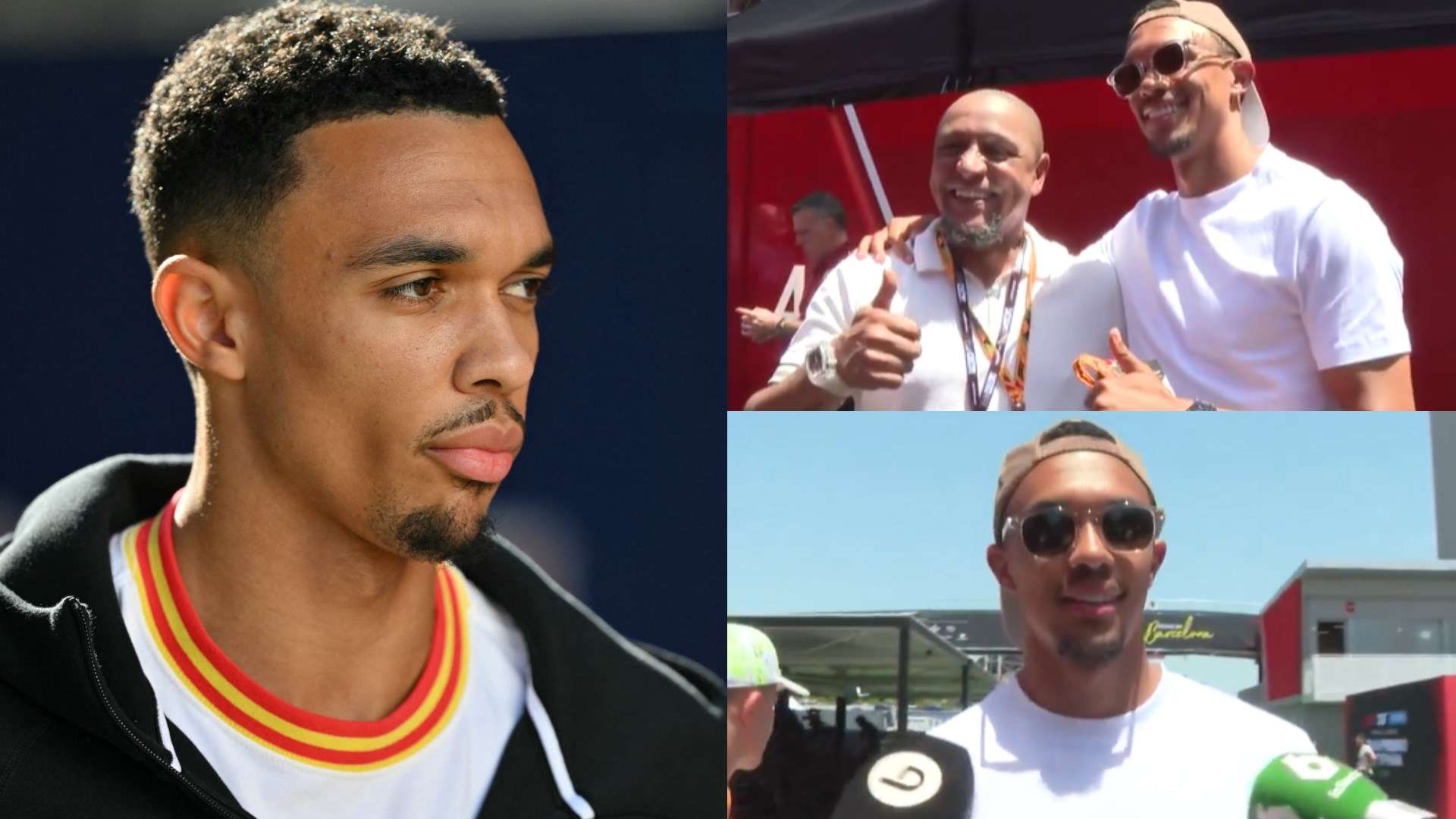 📽️ | Roberto Carlos teaches Trent essential Spanish after Real move  