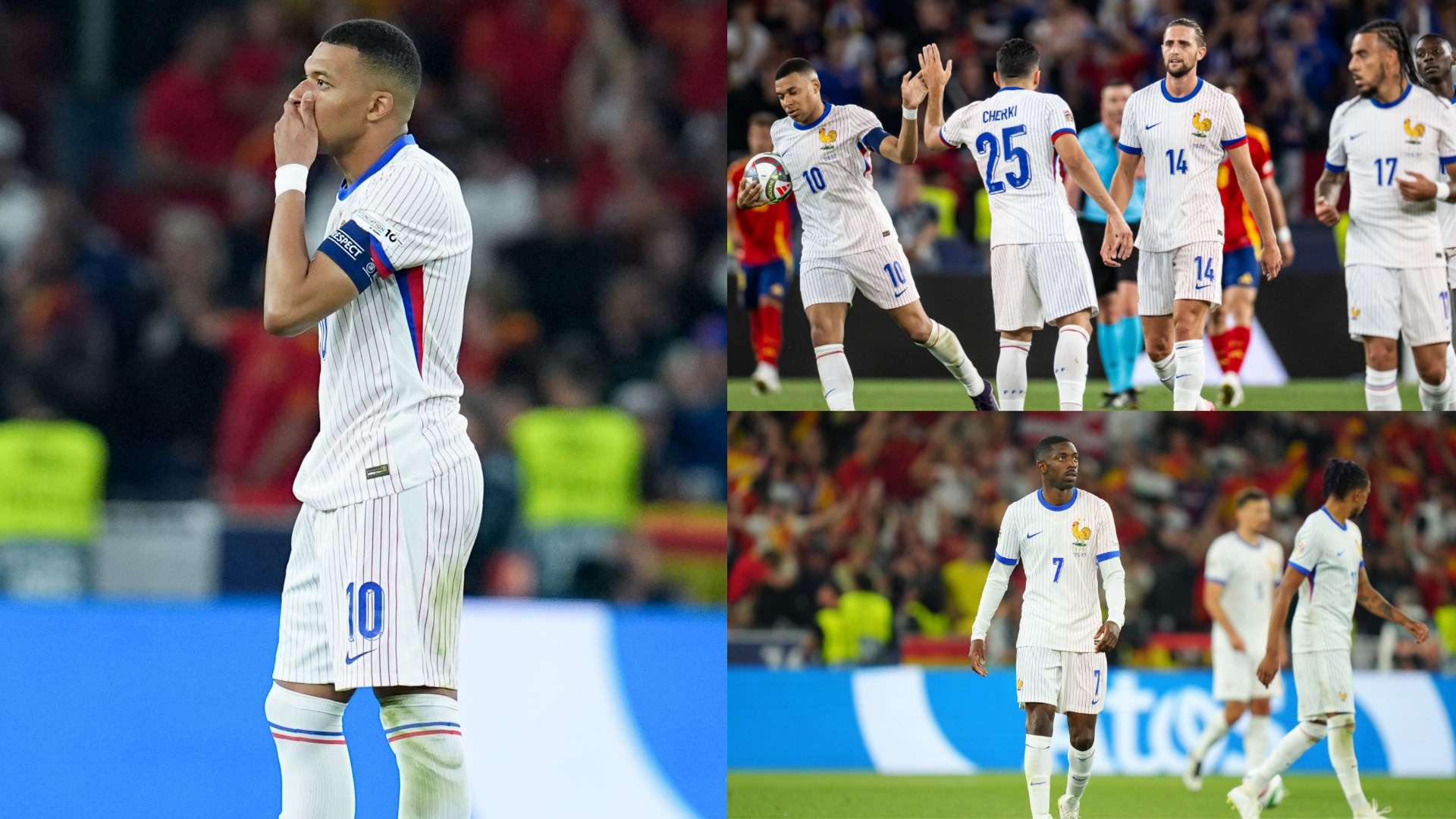 Mbappe and Cherki heroics not enough as France lose classic   Mbappe and Cherki heroics not enough as France lose classic