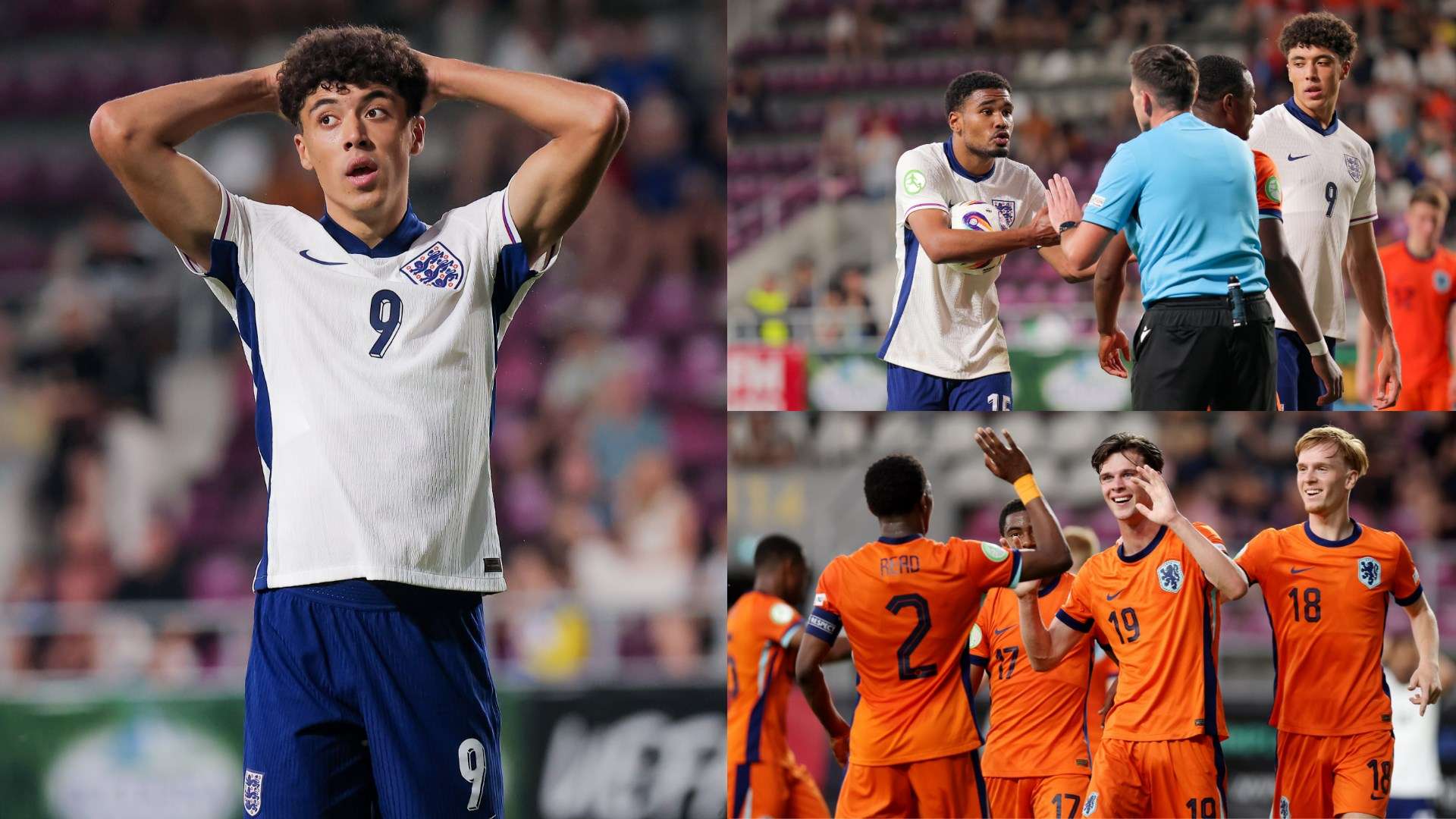 England Under-19s crash out of Euros  