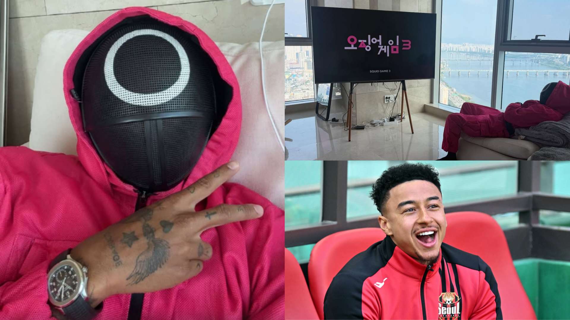 Pink guard! Lingard goes full Squid Game for Season 3 release  