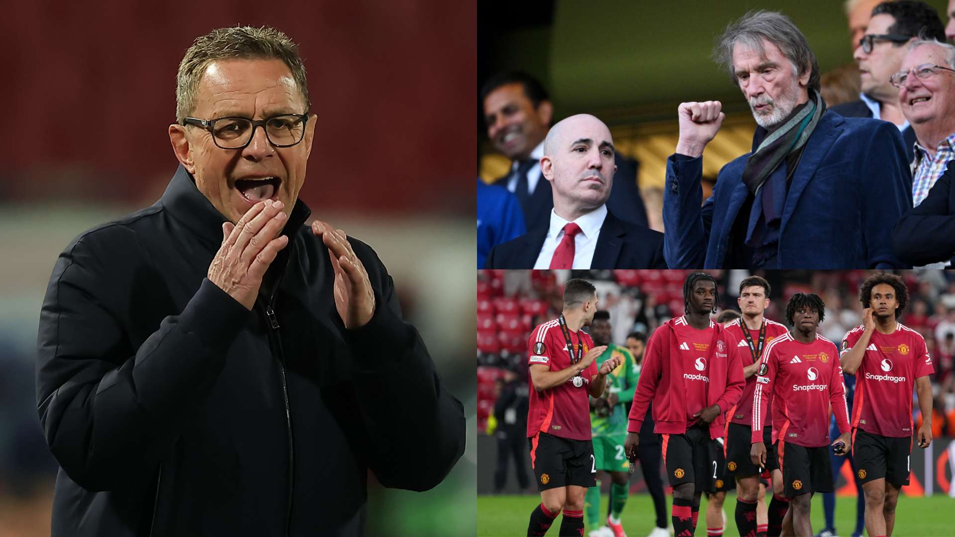 Rangnick says Man Utd have 'leadership problem' & blasts transfer 'betting'  